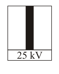 segnale di alzamento pantografi in ingresso su linea AC/AV a 25 kV~ (POC)